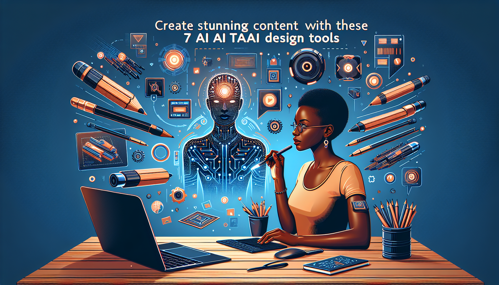 Create Stunning Content with These 7 Free AI Design Tools